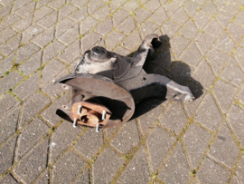 Arm rear suspension, right-hand Nissan 300ZX Z31 55501-01P00 + 43213-02P00 + 38162-02P00 Used part.