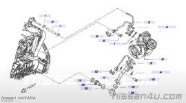 Gereviseerde turbo YD25DDTI Nissan Navara D40 / Nissan Pathfinder R51 14411-EB300