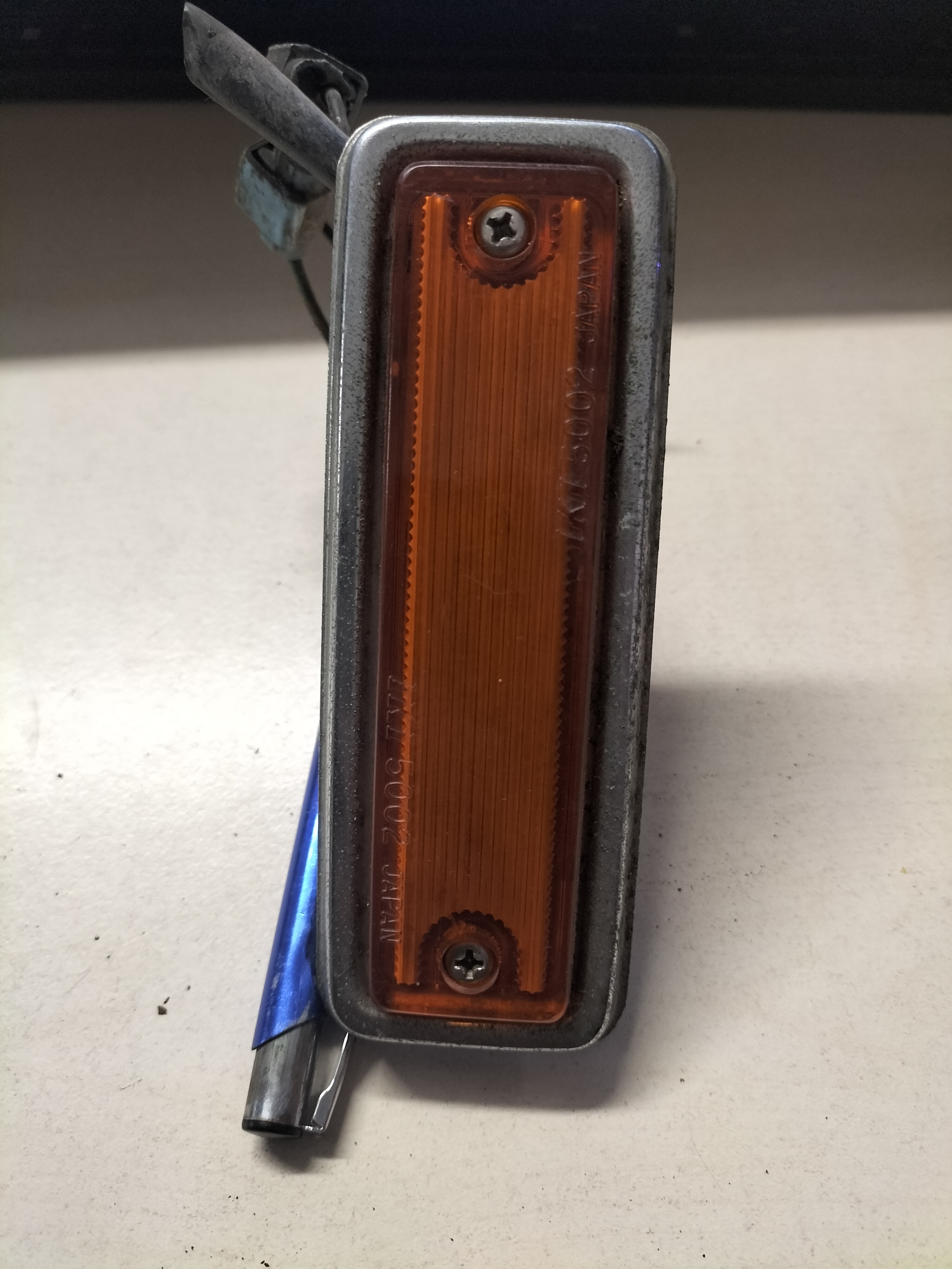 Zijknipperlicht Datsun Sunny B110 26160-H1001 (IKI5002) Gebruikt.