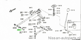 Tube-control rod support bush Nissan 34556-01A00 B11/ M10/ N10 Original.