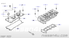 Kleppendekselpakking Nissan Micra K11 11270-41B01