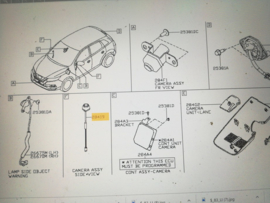 Spiegelcamera Nissan 28419-4BA0A  D23/ J11