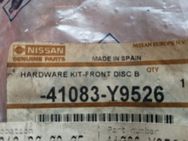 Hardware-kit remklauw vooras Nissan Serena C23 41083-Y9526