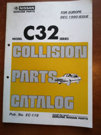 Collision parts catalog model C32 series December 1990 EC-119