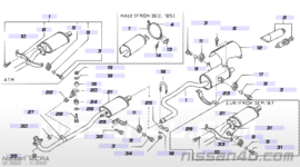 Voordemper Nissan Micra K10 20010-15B00 Nieuw.