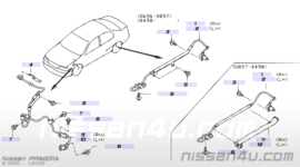 ABS sensor linksvoor Nissan Primera P11 / WP11 47911-3J300
