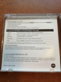 Consult-II Software Update CD-ROM DIAG: AED06E/ AFD06E/ ASD06E/ EGD06E/ EID06E/ UED06E C-II Converter: AER05A
