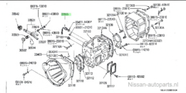 Switch reverse lamp Nissan Patrol K160/W160 32005-J5518 Original.