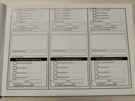 ''Kundendienstheft benzinmotor und dieselmotor'' 8200235701