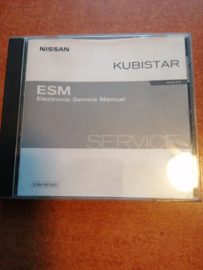 Electronic Service manual '' Model X76 series '' Nissan Kubistar X76 SM3E00-1X76E0E