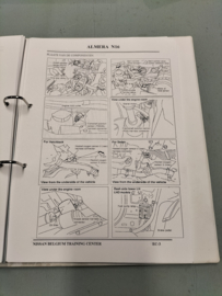 Cursusboek Technische introductie Nissan Almera N16 20260418 Gebruikt.