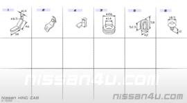 Plug-blind 58 X 42 Nissan 97732-V0100 (48X32)