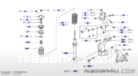 Draagarmrevisieset Nissan Primera P11 54545-86J24