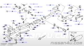 Middendemper Nissan Primera P10 SR20DI B030M-71J1C