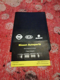 Pasjesopbergboekje Nissan / Kia / Suzuki