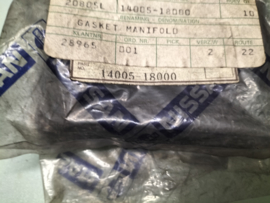 Gasket intake manifold Nissan 14005-18000 Original.