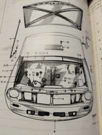 Radiateurframe Datsun Sunny B10 62500-27701 Origineel.