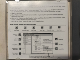 Electronic paint manual Nissan PM5A00-1ALLE0E (7711347719) Used part.