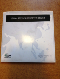 Kia ''USB to RS232C CONVERTER DRIVER'' Dvd G1TDDDN001, Gebruikt