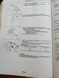 Werkplaatshandboek '' Model B12 en N13 Supplement IV '' SM9D-N3B5G0