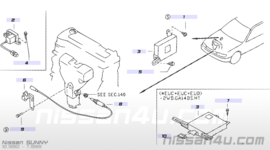 ECU GA14DS Nissan Sunny N14 22604-58C05