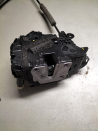 Lock & remote control, assy-front door, left-hand Nissan Micra K14 80501-5FA1A Used part.