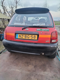 Nissan Micra K11 CG13DE handgeschakeld 1995. Nieuw binnen 27-februari-2025
