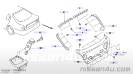 Clip-trim Nissan Primera P11 h.b. 76984-45V25
