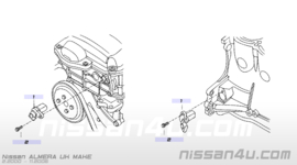 Krukaspositiesensor/ nokkenaspositiesensor QG15DE/ QG16DE/ QG18DE Nissan 23731-5M000 N16/ P11/ V10/ WP11