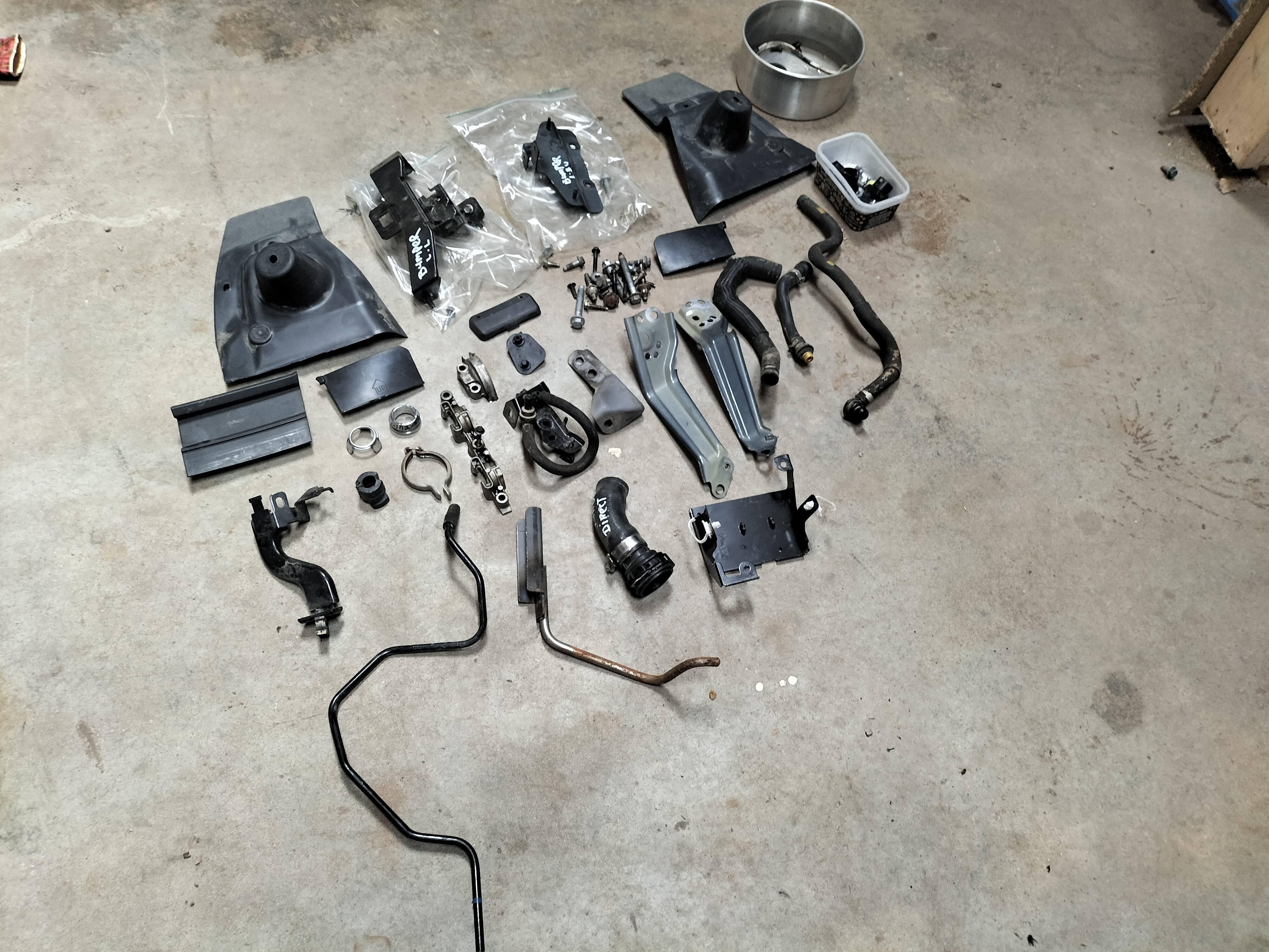 Set diverse gebruikte onderdelen Nissan Micra K14 (20250814) Gebruikt