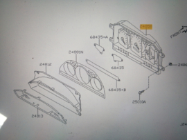 Comb-meter Nissan X-Trail T30 24810-9H005 / 24820-9H005 Used part.