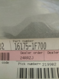Pakking gasklephuis Nissan Micra K11 16175-1F700 Origineel.