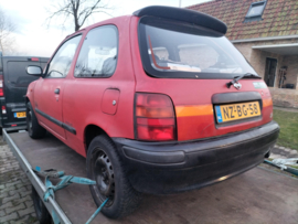 Nissan Micra K11 CG13DE handgeschakeld 1995. Nieuw binnen 27-februari-2025