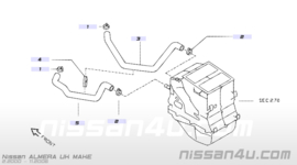 Kachelslang Nissan Almera (Tino) N16/V10 92410-BN000