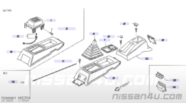 Versnellingspookhoes Nissan 96925-01A00 (74960-01A00) Origineel.