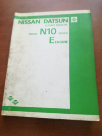 Service manual '' Model N10 series Engine '' Nissan Datsun Cherry N10