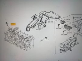 Gloeibougie Nissan 11065-00Q0C D40/ F24M/ J10/ R51/ T31/ X62/ X83/ Z51 origineel (8200 561 251) (0 250 603 001)