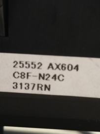Radioschakelaar stuurwiel Nissan Micra K12/ CK12 25552-AX604 Origineel.