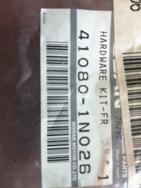 Hardware-kit remklauw vooras Nissan Almera N15 41080-1N026