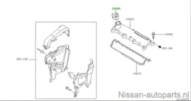 Cap assy-oil filler Nissan 15255-00Q0B C13/ E11/ E12/ F15/ J10/ J11/ JJ10/ K14/ M20M/ T32/ Z12 Original.