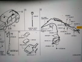 Achteruitrijcamera Nissan Qashqai J11 28442-4EA0B