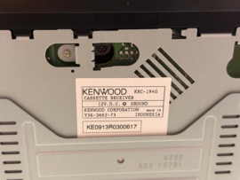Kenwood KRC-194G cassette-autoradio Nieuw.