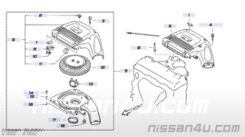 Luchtfilter GA16I Nissan Sunny 16546-84A10 B12/ N13 Origineel.