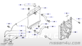 Koelventilator Nissan Micra K11 21481-1F400 (21400-DCS00) (8240258)