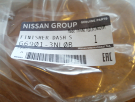 Finisher-dash side, left-hand Nissan Leaf ZE0 66901-3NL0B Original.