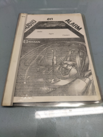 Cursusboek ''Audio en alarm'' Nissan Belgium training centrum. 20260419/2