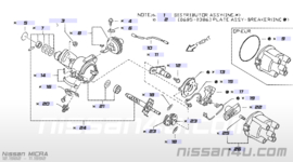 Rotor Nissan 22157-10B10 720/ C120/ E24/ K10