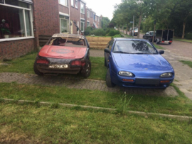 Sierlijst spatbord rechts Nissan 100NX B13 63872-61Y00 Gebruikt.