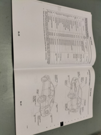 ''Body repair manual P12 '' Nissan Primera P12 BR2E-0P12E0E Gebruikt.