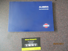 Instructieboekje ''Nissan Almera N15''